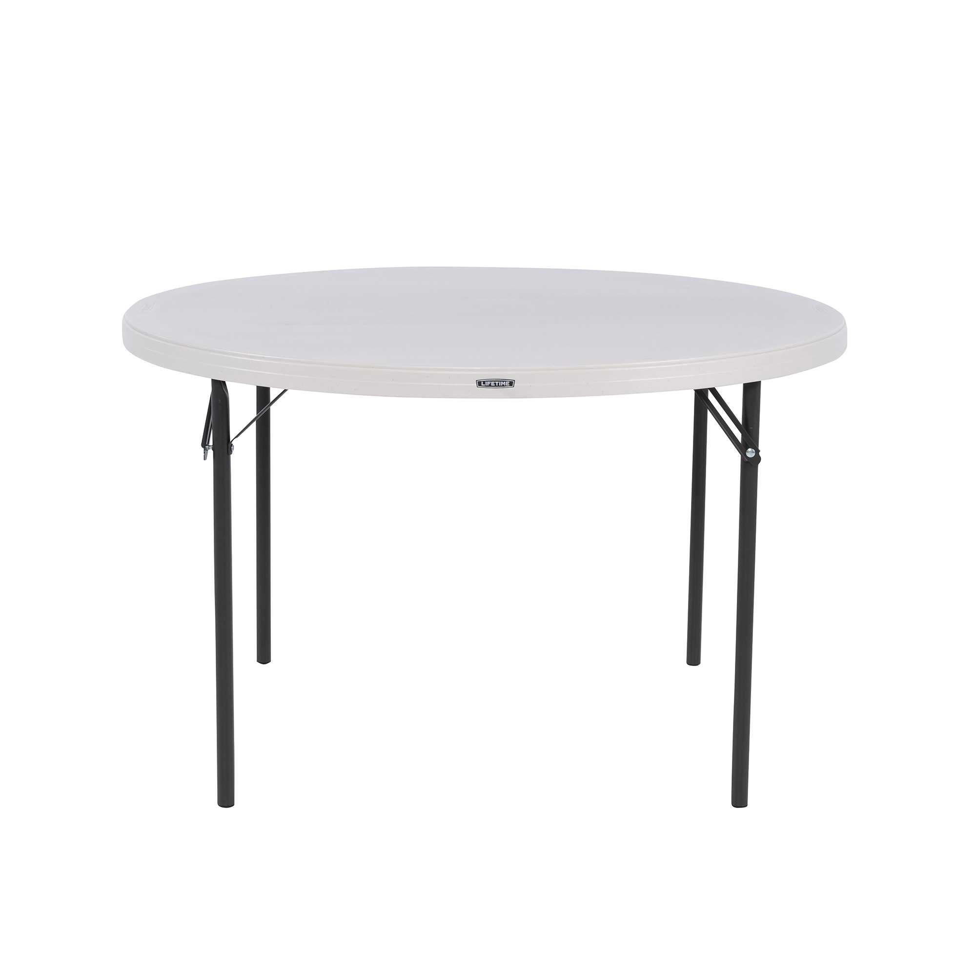 Table pliante rectangulaire 122cm (beige) NESTING / 4 personnes